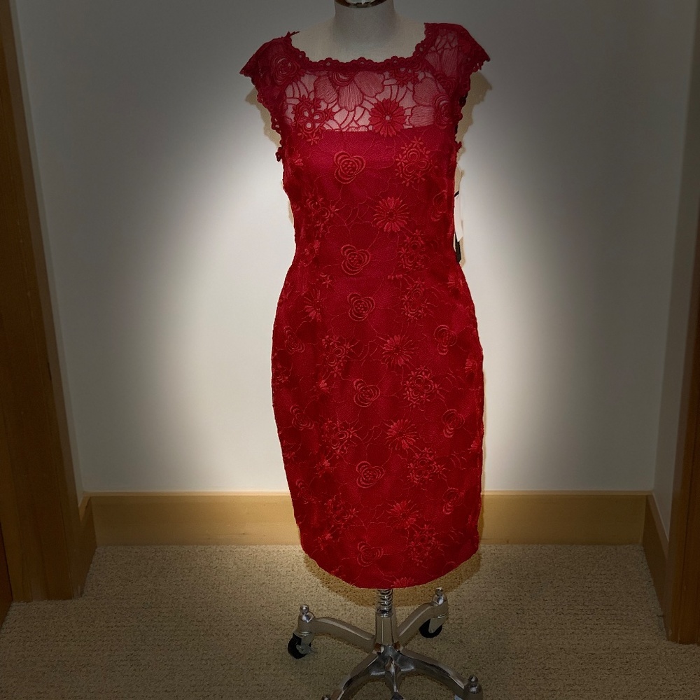 🔥NWT🔥 Cynthia Steffé "Ruby" Dress - Size 6✨✨✨ - Picture 3 of 16